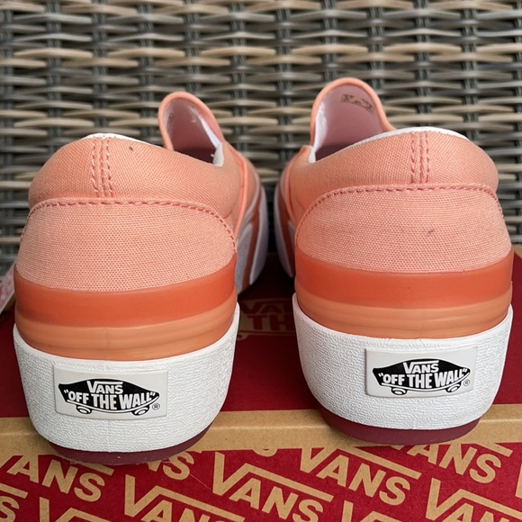Vans Classic Slip-On S Pastel Peach Pearl/True White WMNS - Picture 14 of 16